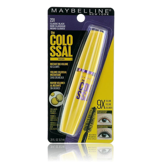 Maybelline The Colossal Mascara, 0.31oz. Mascara - 231 Classic Black