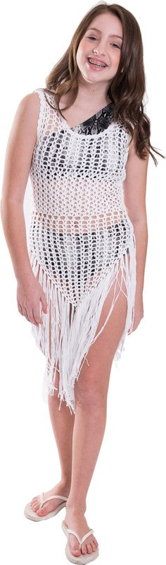 Stretchy Crochet Swimsuit Cover-Up - Multiple Colors - (S-XL)