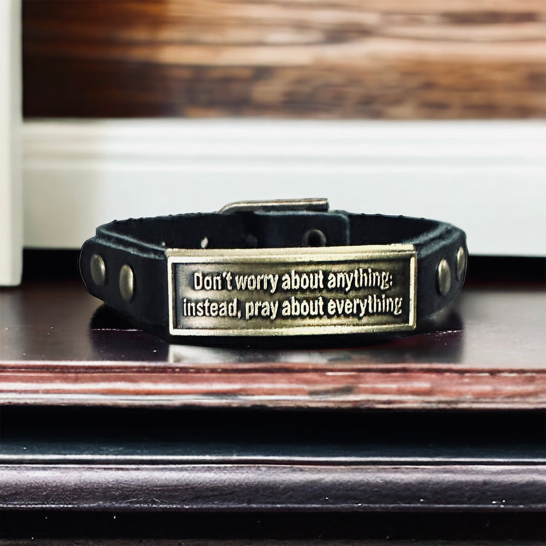 Leather Wristlet: Don&