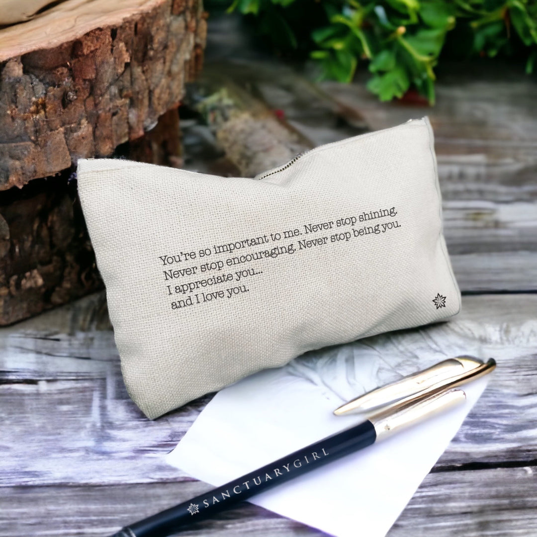 Love Notes Pouch: You&