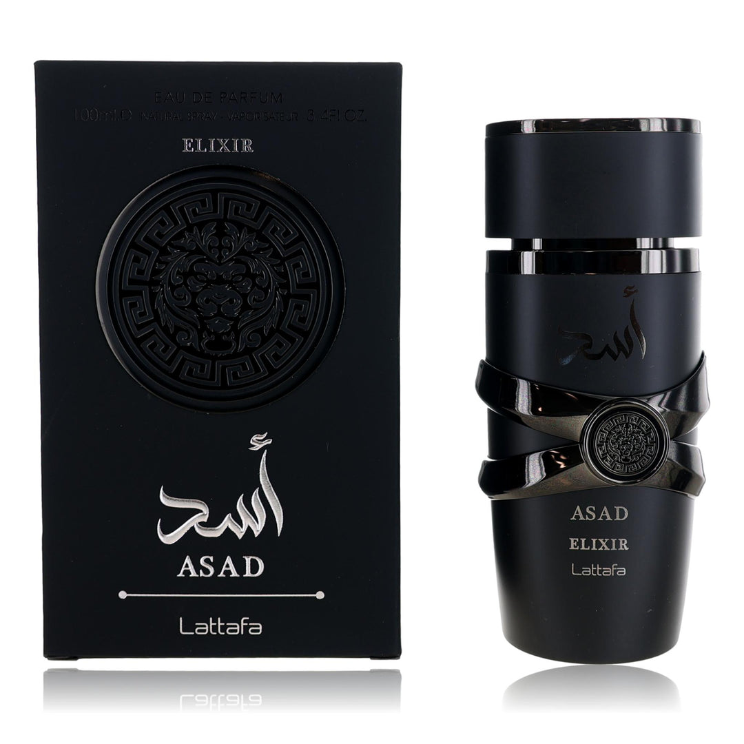 Asad Elixir by Lattafa, 3.4 oz. Eaux De Pafum Spray for Men
