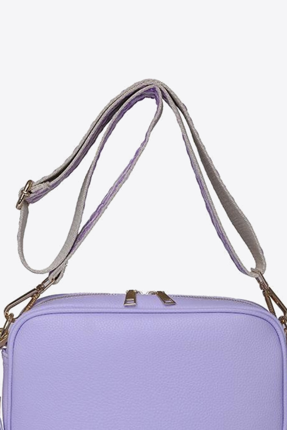 Faux-Leather Tasseled Crossbody Bag - Multiple Colors