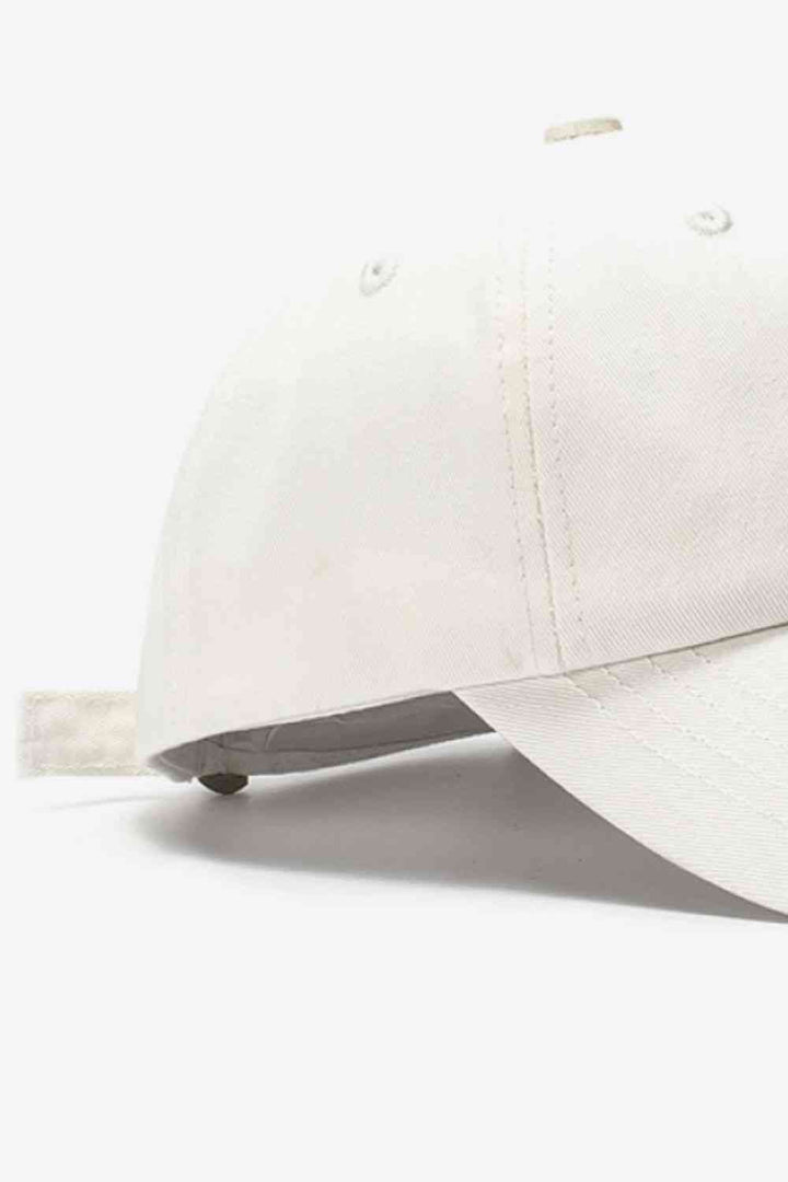Sports Lovers Premium Solid Baseball Cap - Multiple Colors