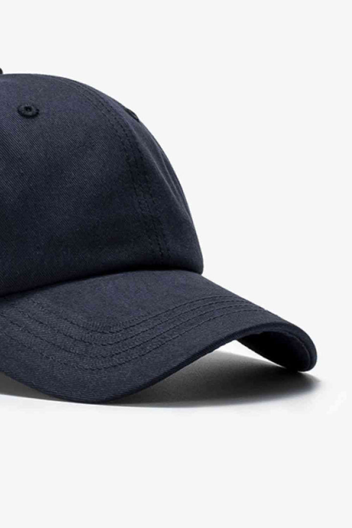 Sports Lovers Premium Solid Baseball Cap - Multiple Colors