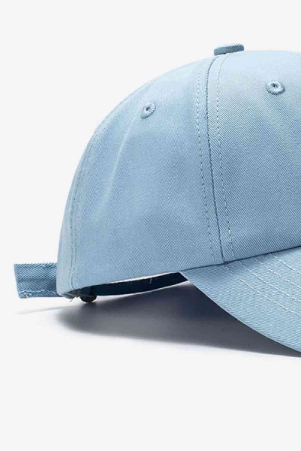 SPORTS LOVERS PREMIUM SOLID BASEBALL CAP - MULTIPLE COLORS