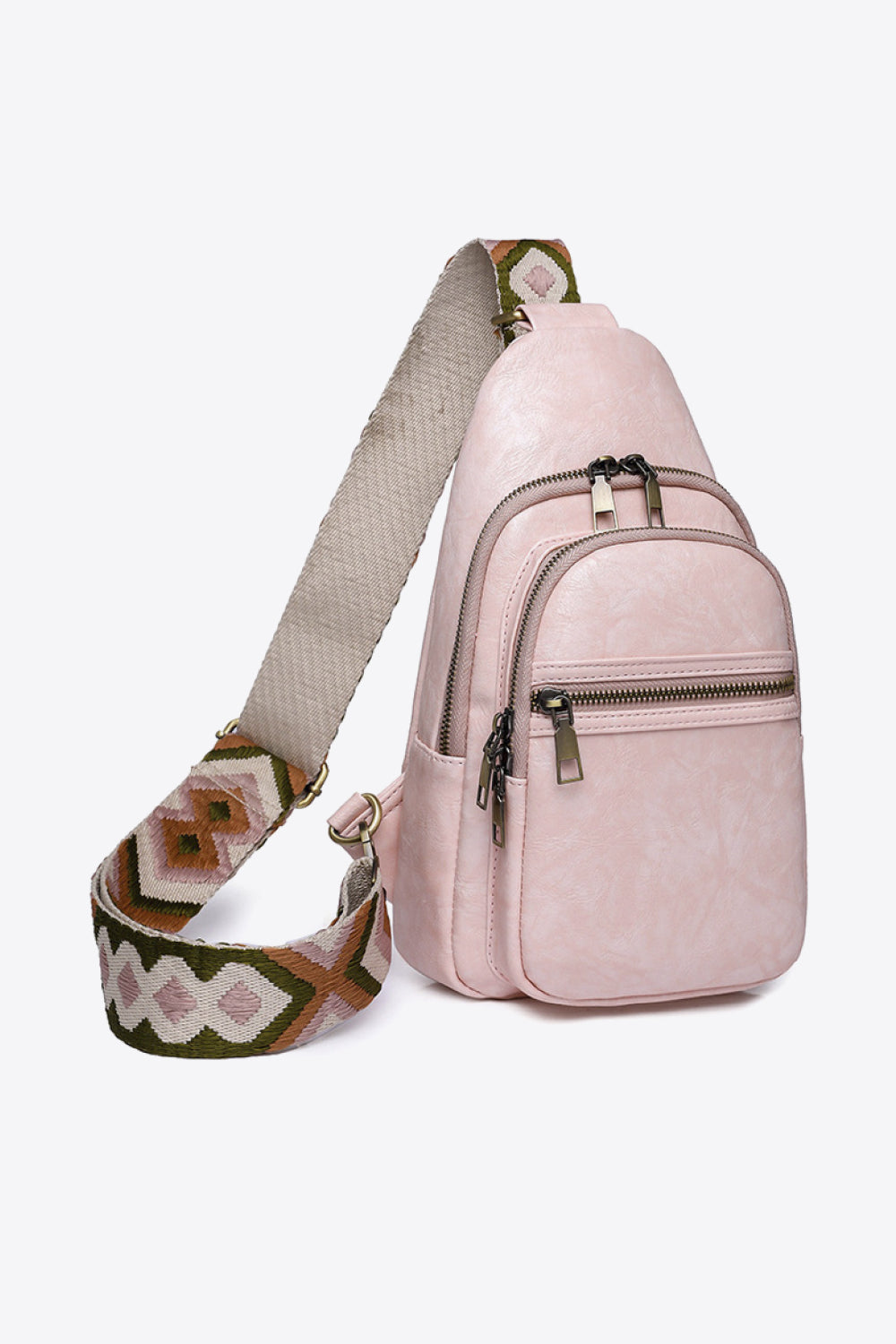 Adorable Faux-Leather Sling Bag - Multiple Colors