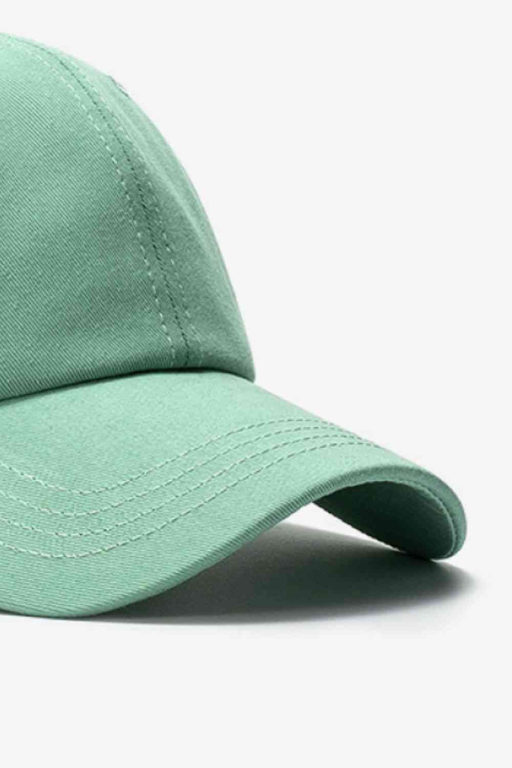 SPORTS LOVERS PREMIUM SOLID BASEBALL CAP - MULTIPLE COLORS