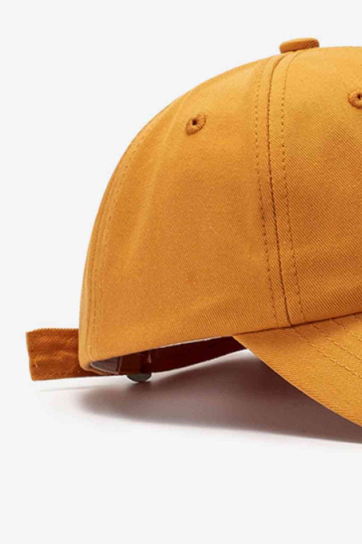 Sports Lovers Premium Solid Baseball Cap - Multiple Colors