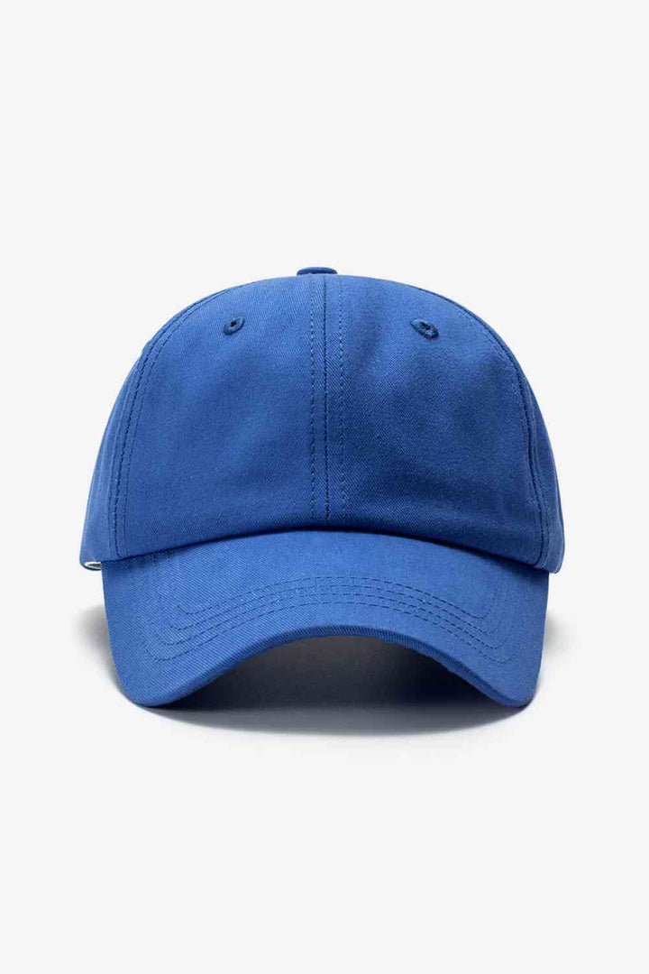 Sports Lovers Premium Solid Baseball Cap - Multiple Colors