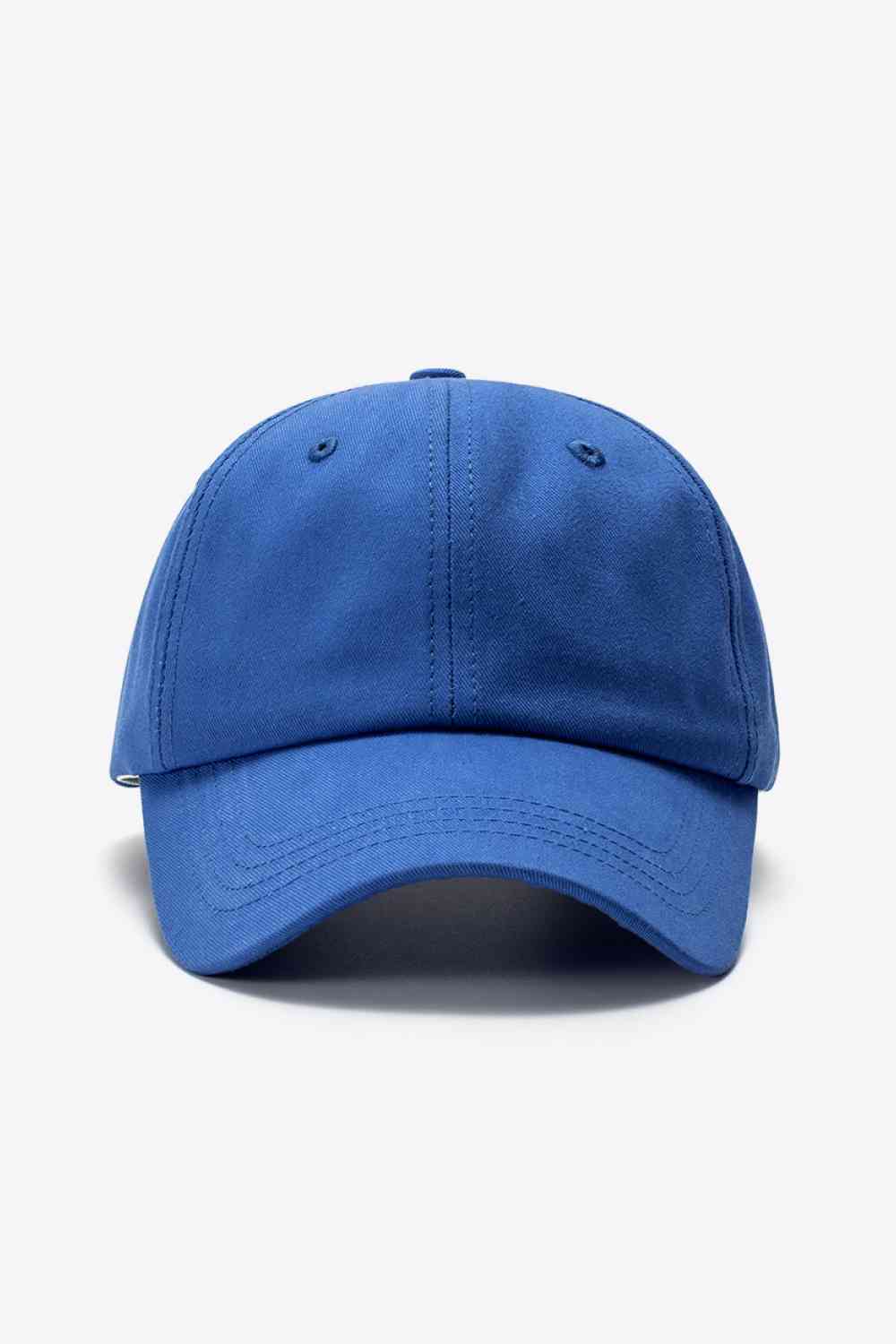 SPORTS LOVERS PREMIUM SOLID BASEBALL CAP - MULTIPLE COLORS