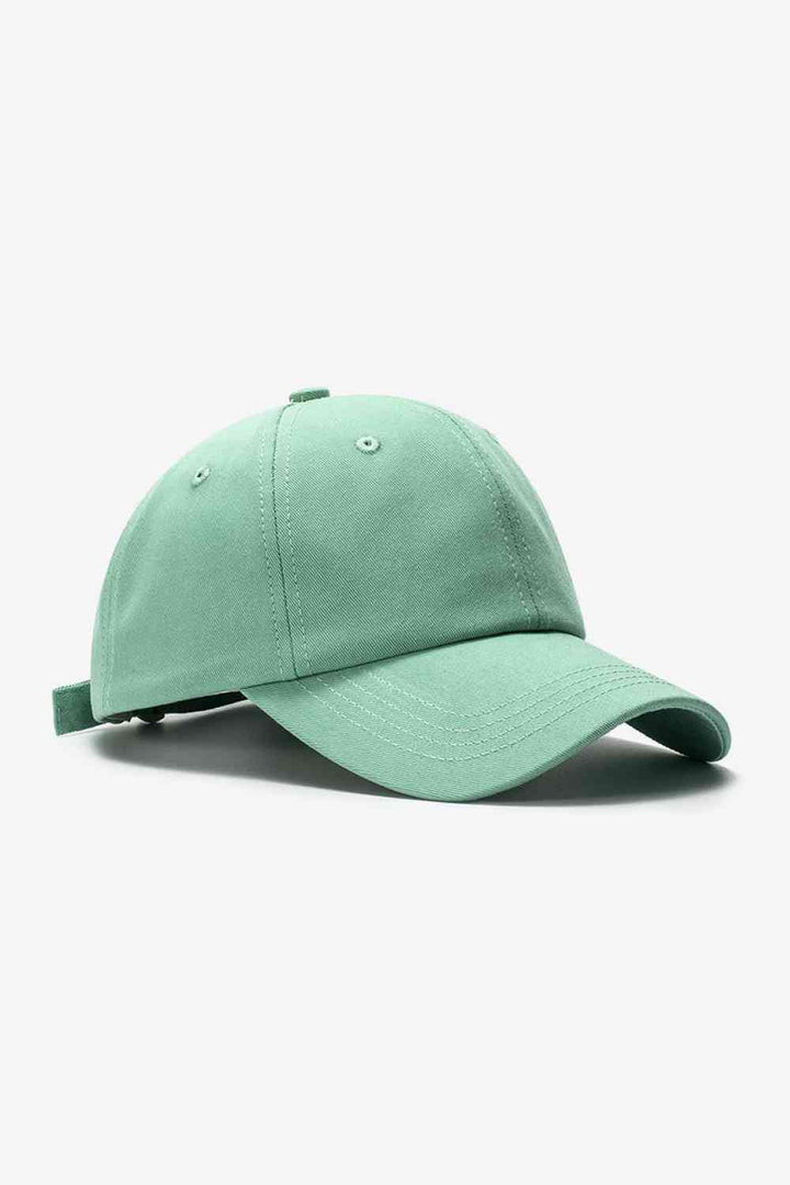 Sports Lovers Premium Solid Baseball Cap - Multiple Colors