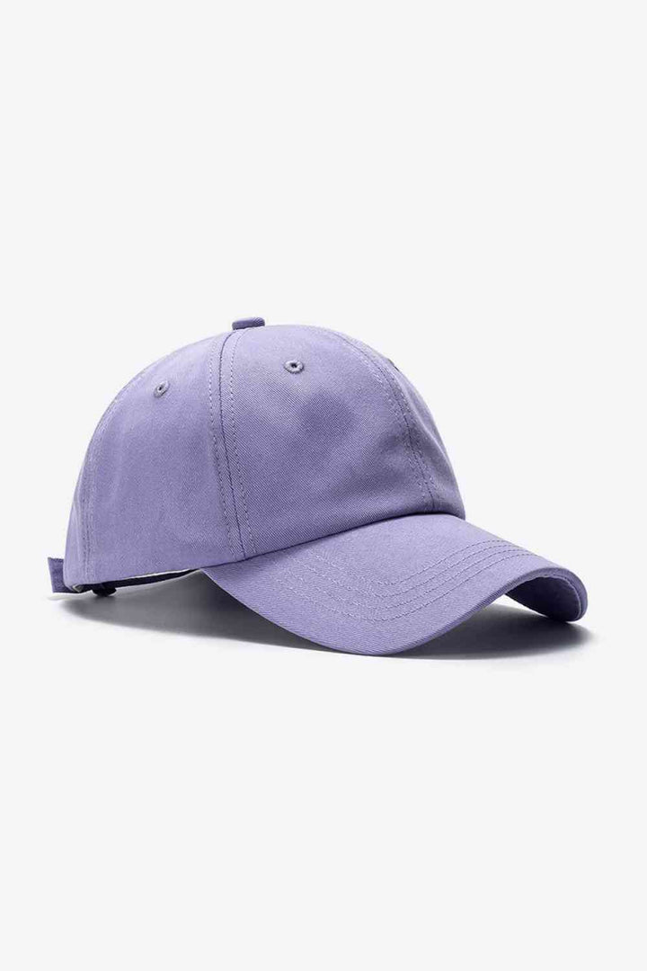 Sports Lovers Premium Solid Baseball Cap - Multiple Colors