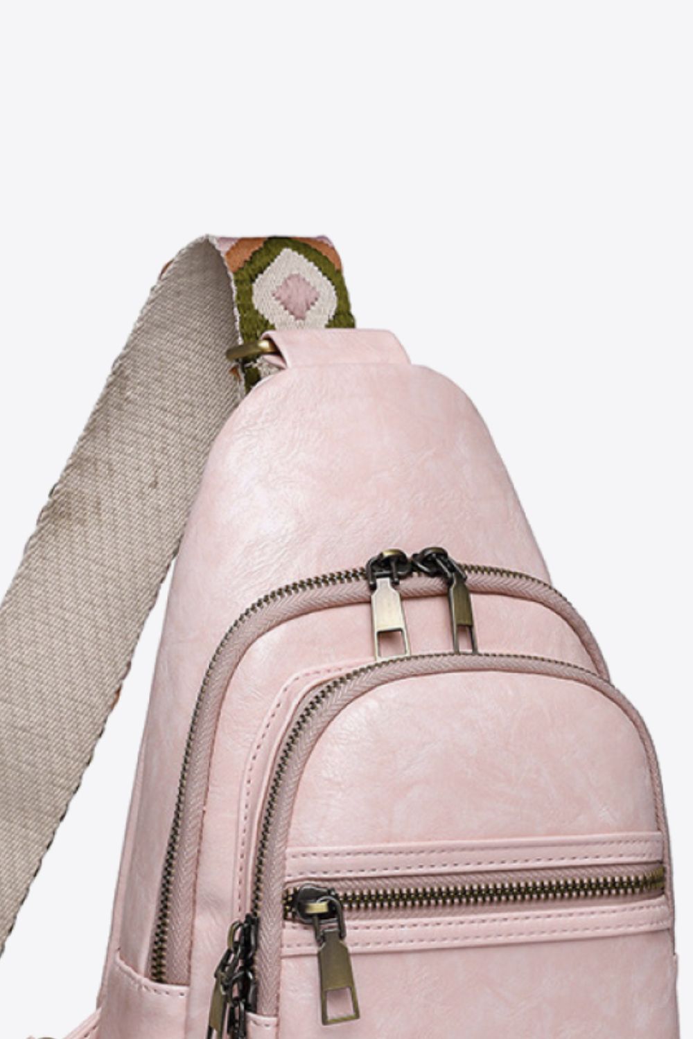 Adorable Faux-Leather Sling Bag - Multiple Colors