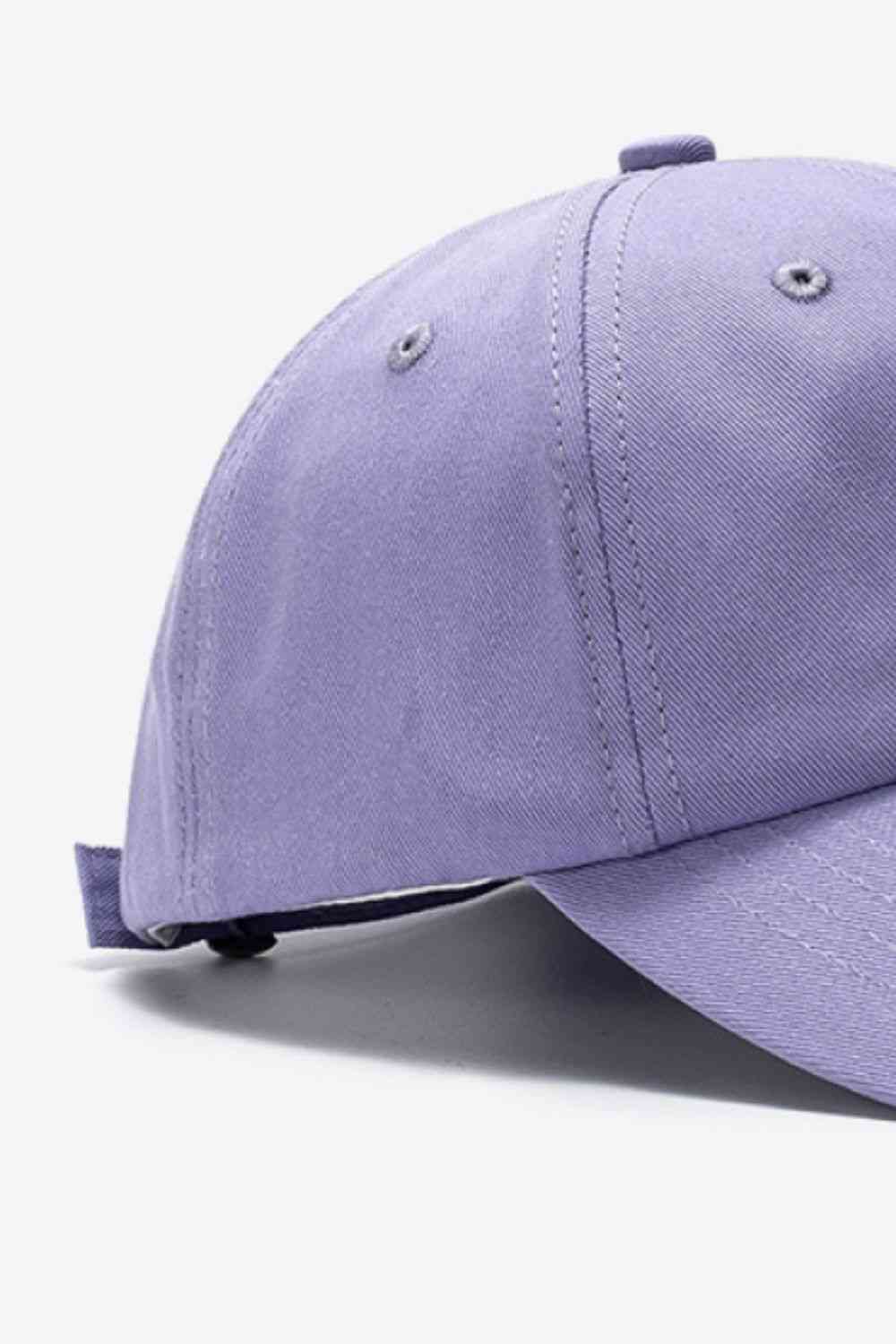 SPORTS LOVERS PREMIUM SOLID BASEBALL CAP - MULTIPLE COLORS