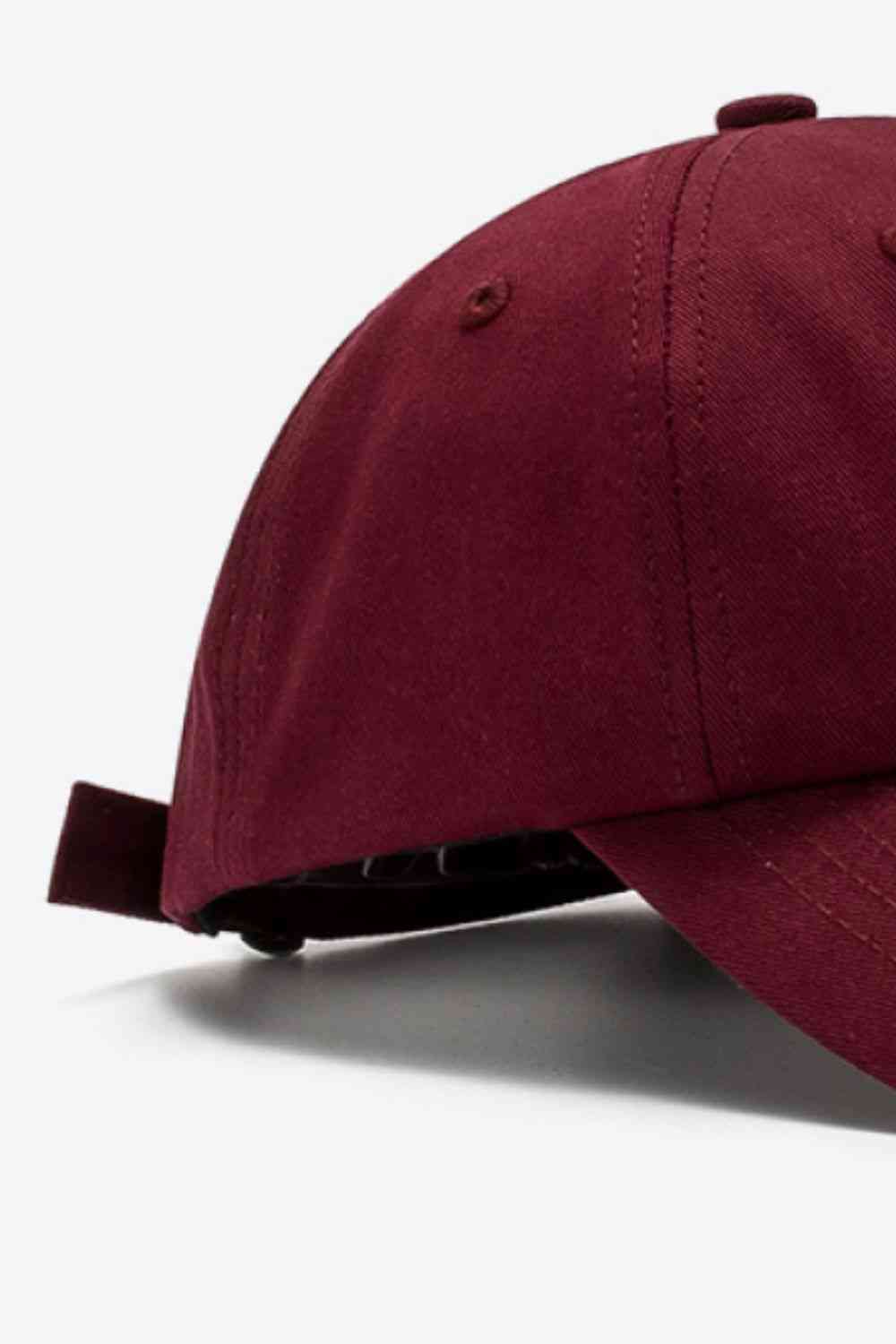Sports Lovers Premium Solid Baseball Cap - Multiple Colors