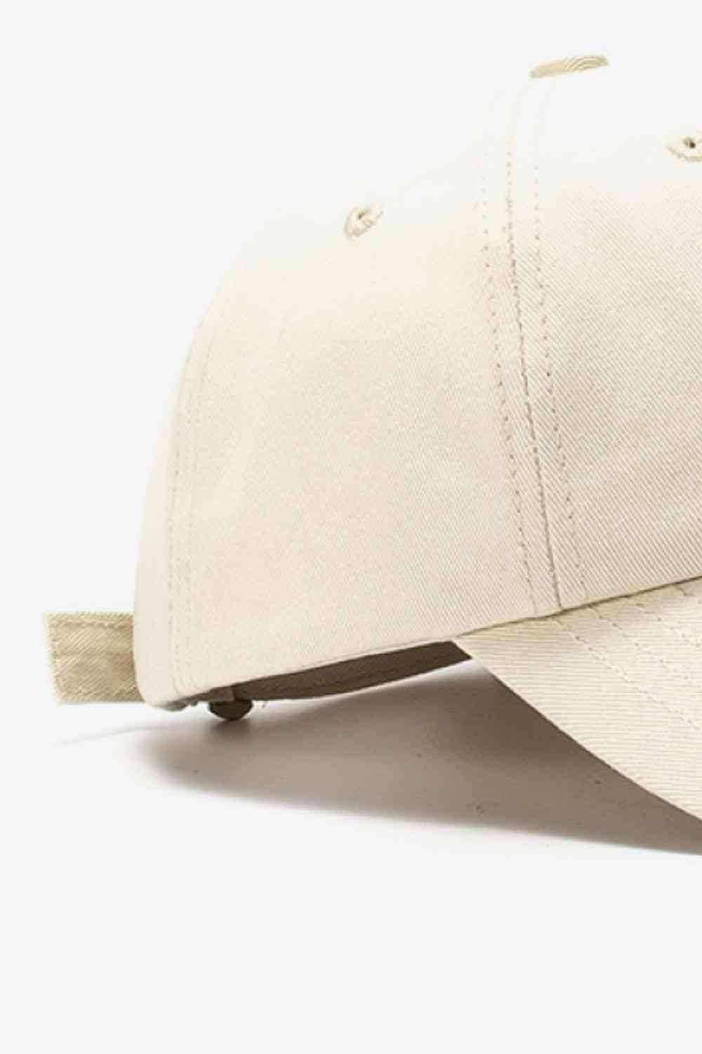 SPORTS LOVERS PREMIUM SOLID BASEBALL CAP - MULTIPLE COLORS