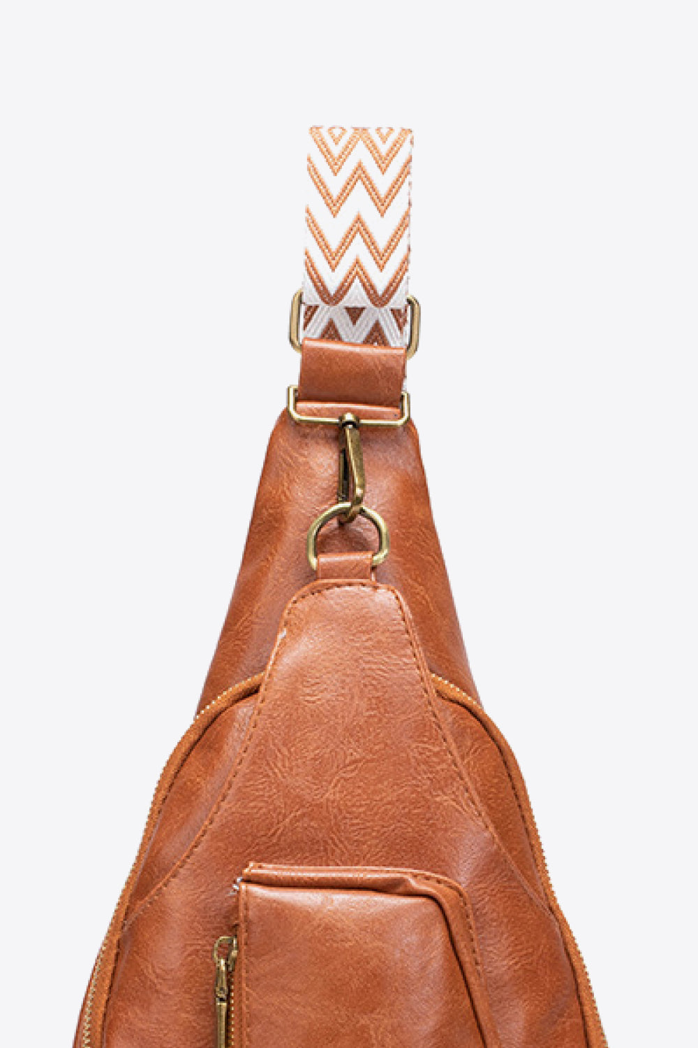 Cute PU-Leather Solid Sling Bag - Multiple Colors