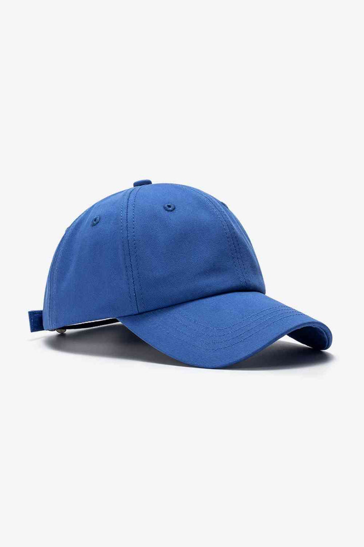 Sports Lovers Premium Solid Baseball Cap - Multiple Colors