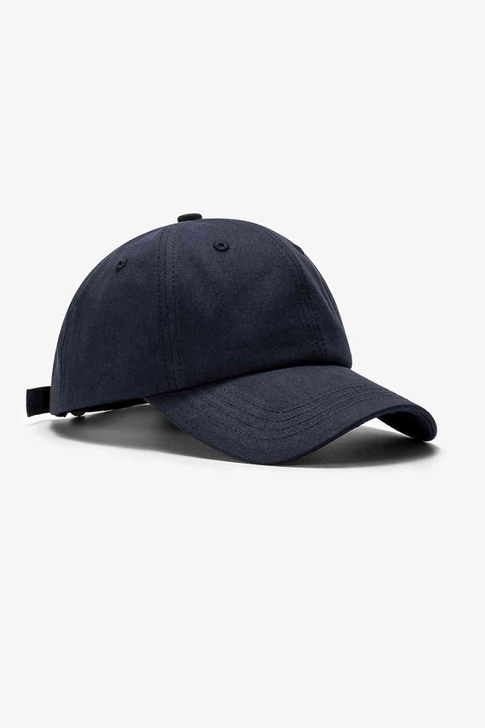 Sports Lovers Premium Solid Baseball Cap - Multiple Colors