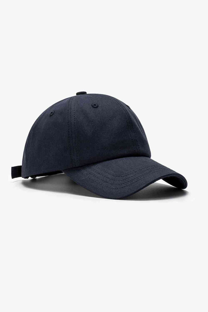 Sports Lovers Premium Solid Baseball Cap - Multiple Colors
