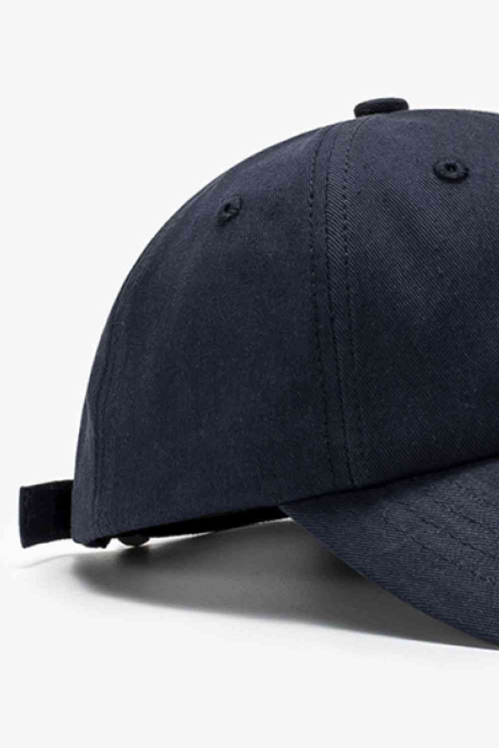 Sports Lovers Premium Solid Baseball Cap - Multiple Colors