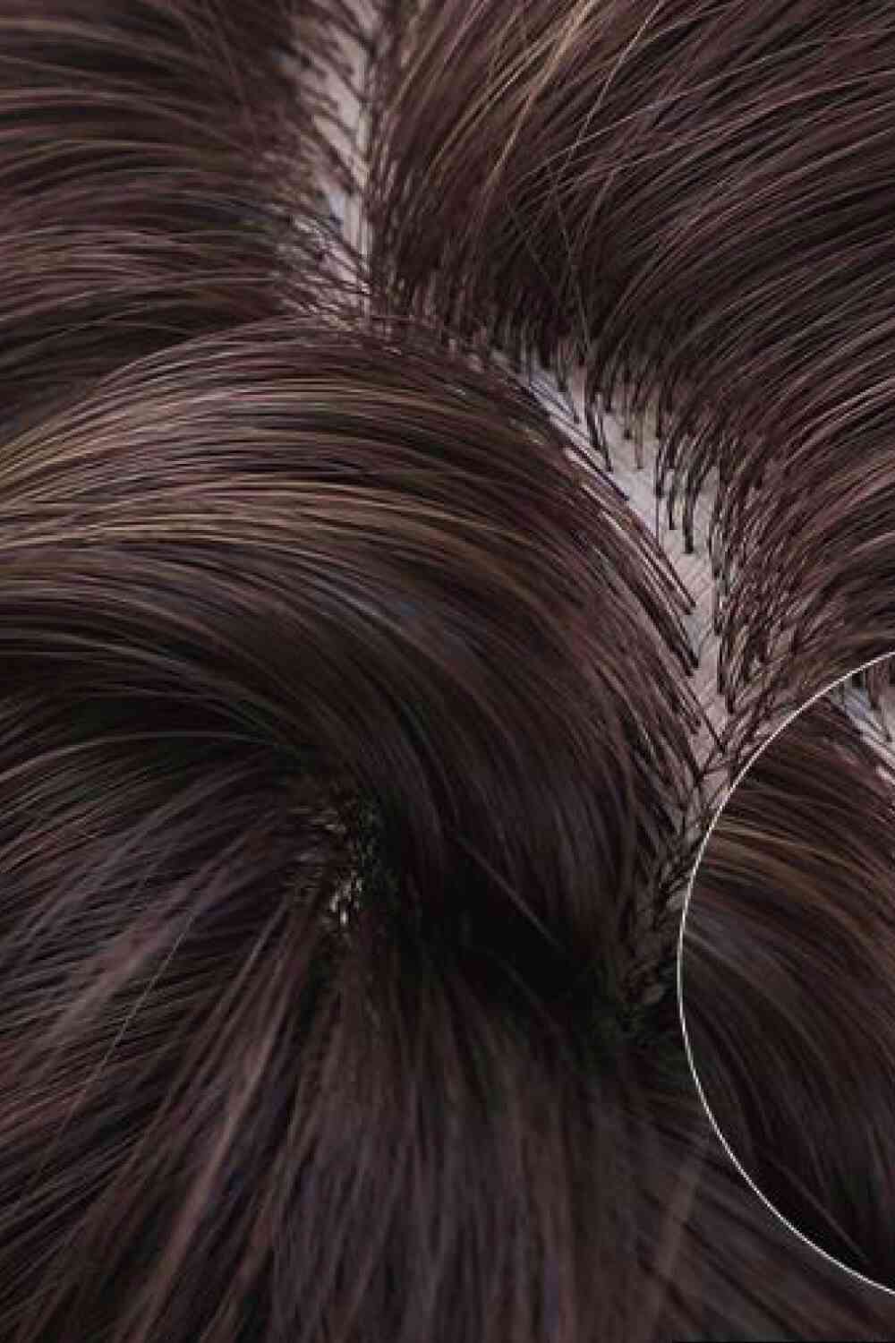 Full-Machine Synthetic Long-Wave 26" Wig - Ash Blonde Balayage