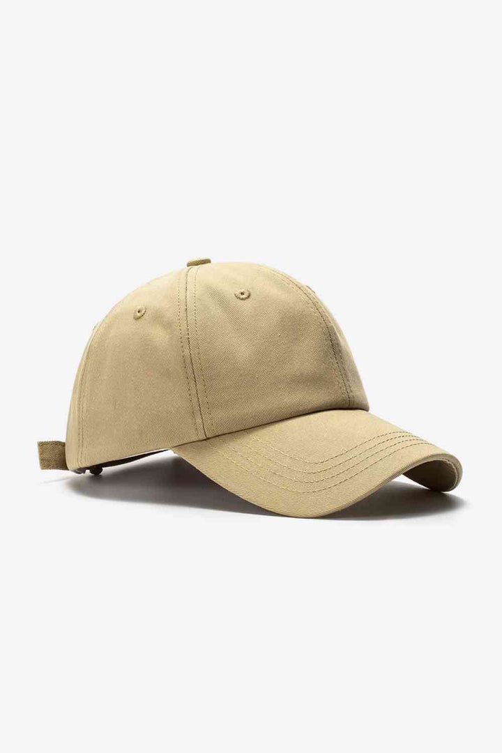 Sports Lovers Premium Solid Baseball Cap - Multiple Colors