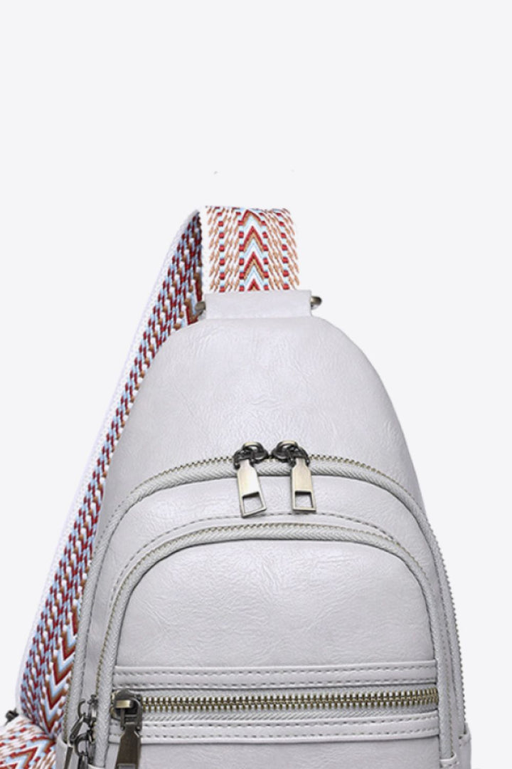 Adorable Faux-Leather Sling Bag - Multiple Colors